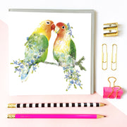Love Birds Card - Lola Design Ltd