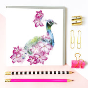 Peacock Card - Lola Design Ltd