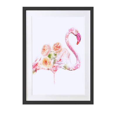 Flamingo Art Print - Lola Design Ltd