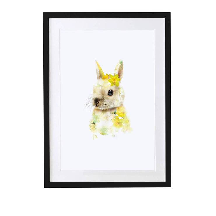 Bunny Art Print - Lola Design Ltd