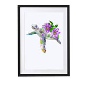 Sea Turtle Art Print - Lola Design Ltd