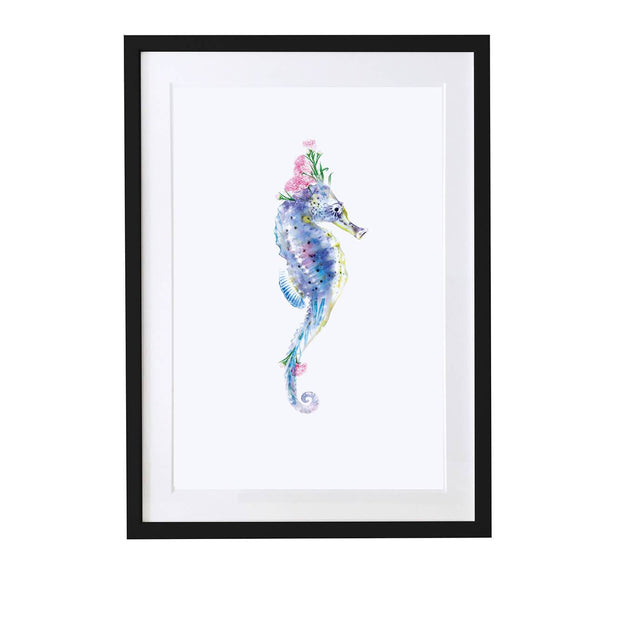 Seahorse Art Print - Lola Design Ltd