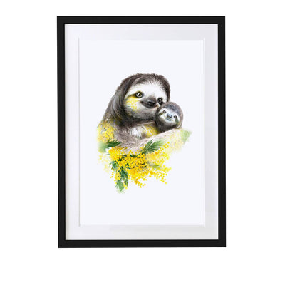 Sloths Art Print - Lola Design Ltd