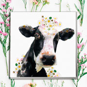 Holstein Cow Card - Lola Design Ltd