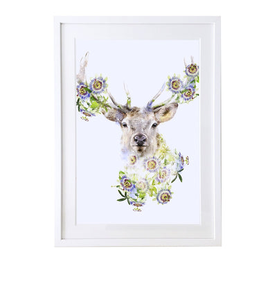 Stag Art Print - Lola Design Ltd