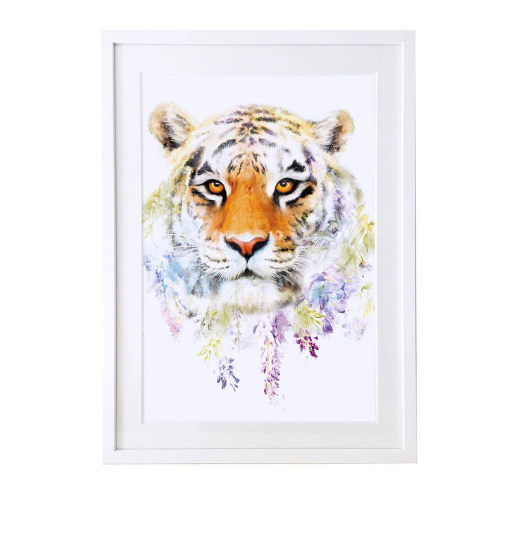 Tiger Art Print - Lola Design Ltd