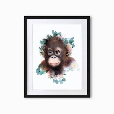 Orangutan Art Print - Lola Design Ltd