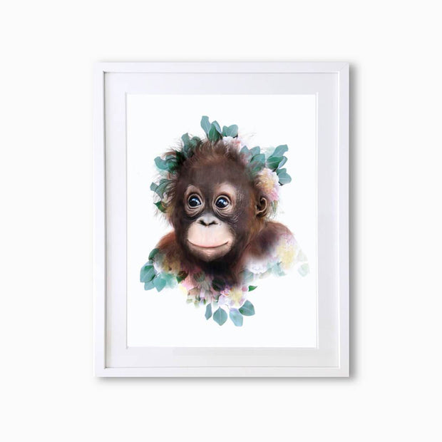 Orangutan Art Print - Lola Design Ltd