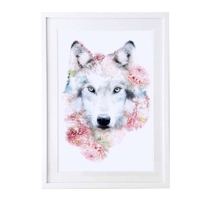 Wolf Art Print - Lola Design Ltd