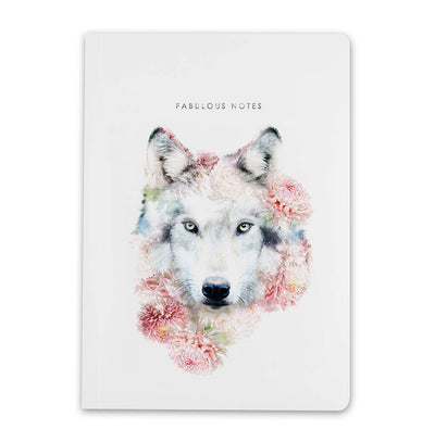 Wolf Luxury Notebook - Lola Design Ltd